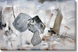 Onyx Drift - 39" x 59" Framed Wall Art - Gray - Albert's Furniture (Wayne, MI)