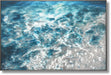 Glistening Tidal Flow - 32" x 47" Framed Wall Art - Blue - Albert's Furniture (Wayne, MI)