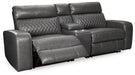 Samperstone - Power Reclining Sectional - Albert's Furniture (Wayne, MI)