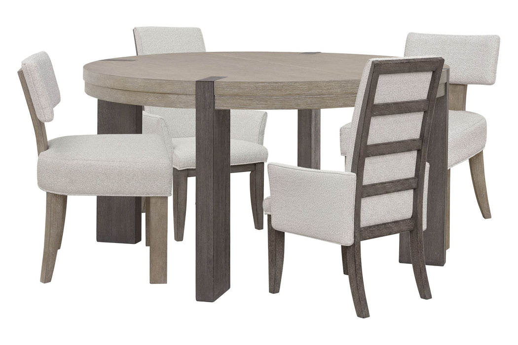 Anderson Park - Round Dining Table Set With Klismos Chairs