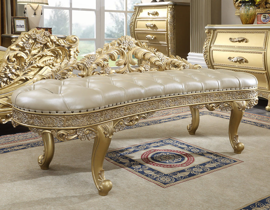 HD-1801 - Bench - Bright Gold