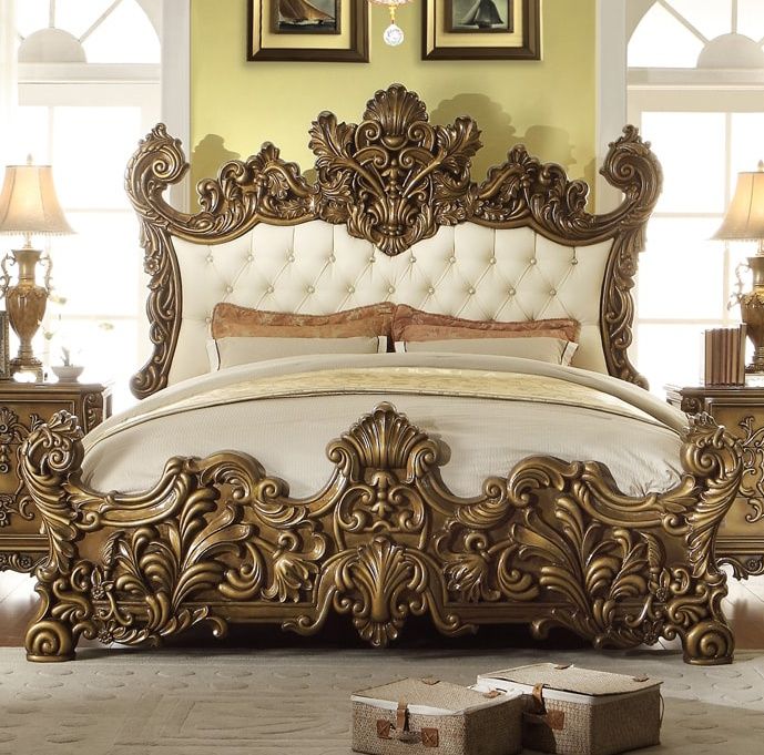 HD-8008 - California King Bed - Bronze