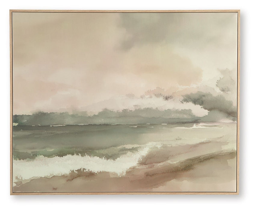 Vallus - Wall Art - Blush / Green / Gray