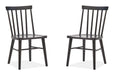 Lindon - Dark Dining Side Chair (Set of 2) - Dark Brown - Albert's Furniture (Wayne, MI)
