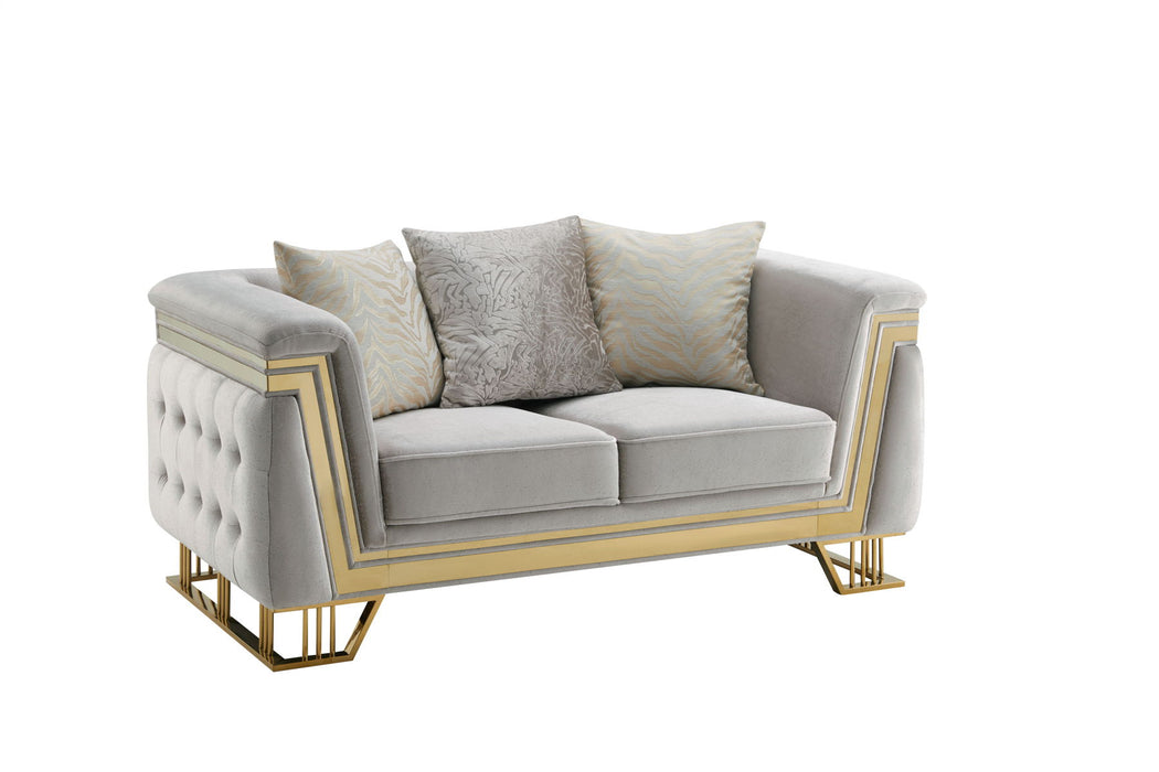 Judy - Loveseat - Gray