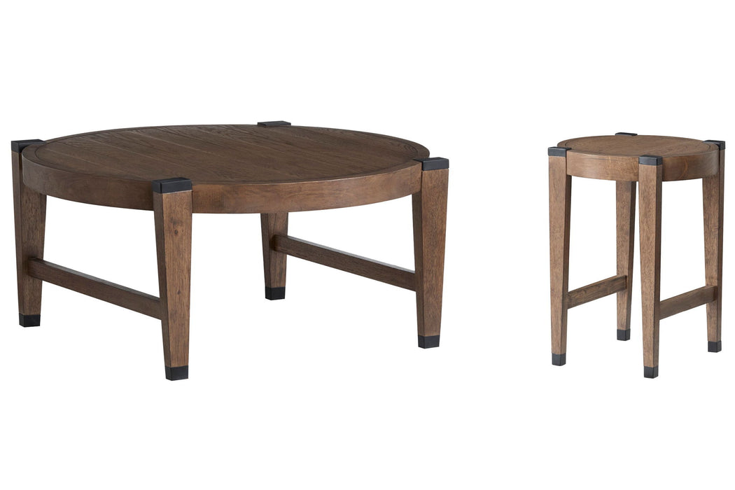 Kaysen - Round Cocktail Table Set