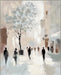 City Walk - Hand-painted Canvas in Frame - Albert's Furniture (Wayne, MI)