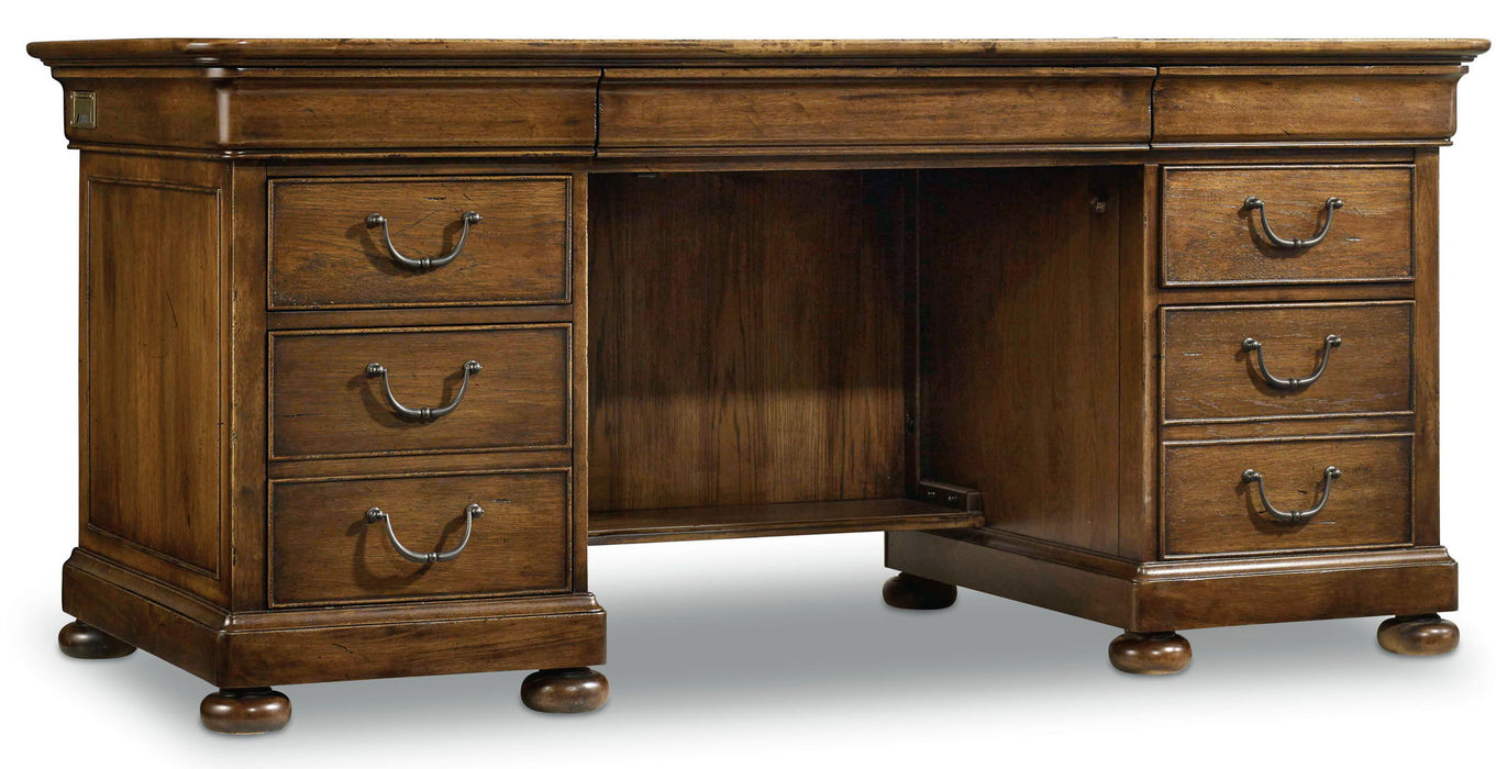 Archivist - Executive Desk - Dark Brown