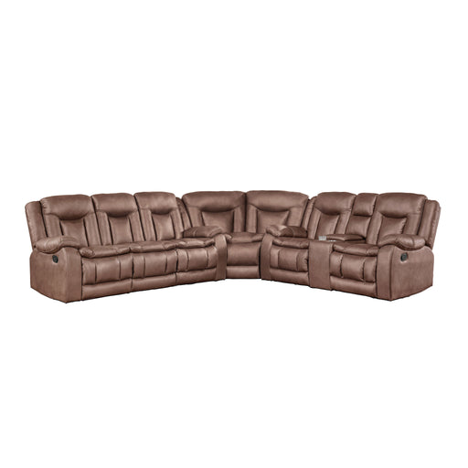 Morello - 3 Piece Manual Sofa/Loveseat/Wedge - Albert's Furniture (Wayne, MI)