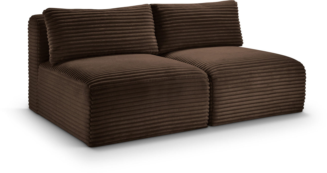 Shaggy - 2 Seat Modular Armless Sofa