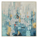 Icy Skyline Dream - 35" x 35" Framed Wall Art - Albert's Furniture (Wayne, MI)