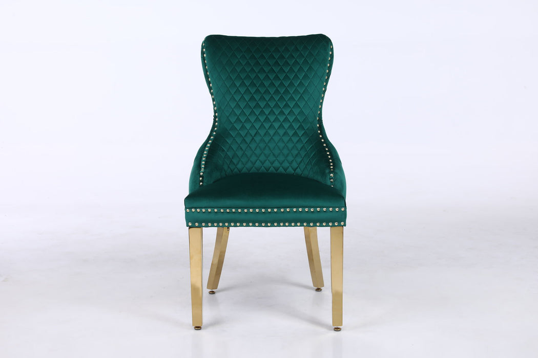 Leo - Side Chair (Set of 2) - Green