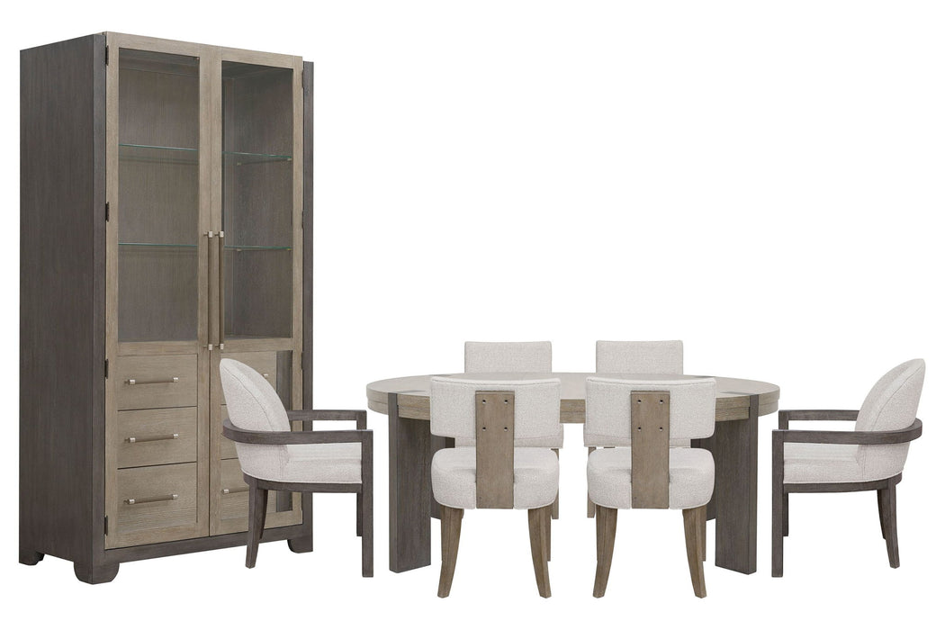 Anderson Park - Round Dining Table Set With Klismos Chairs