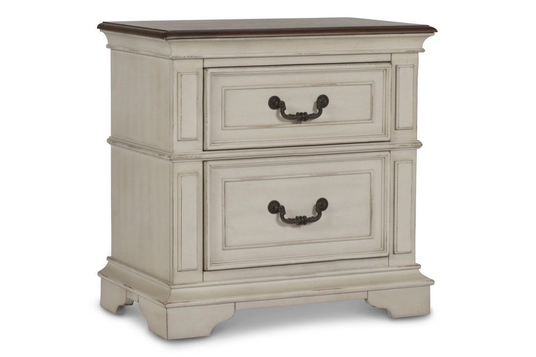 Anastasia - Nightstand - Antique White