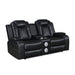 Orion II - Console Loveseat With Dual Recliners - Albert's Furniture (Wayne, MI)