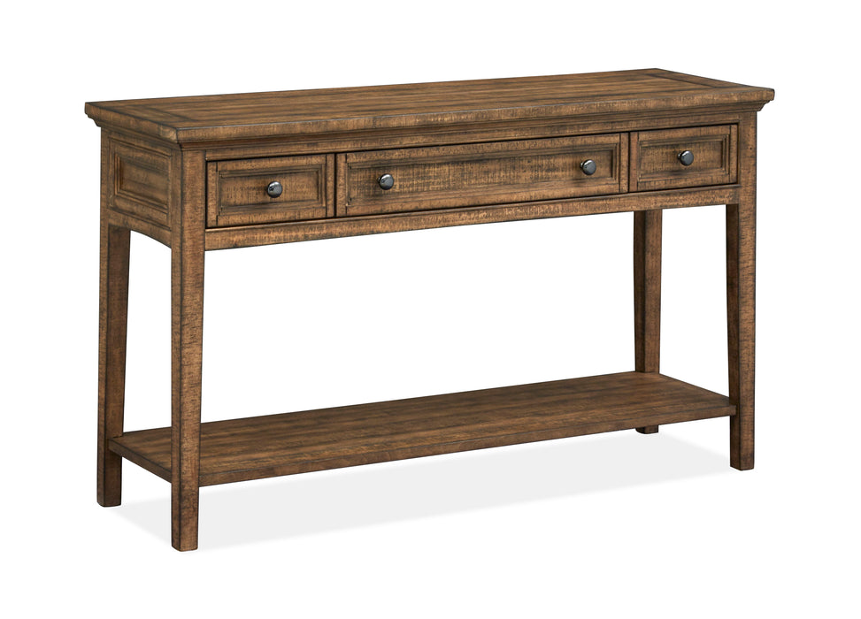 Bay Creek - Rectangular Sofa Table - Toasted Nutmeg