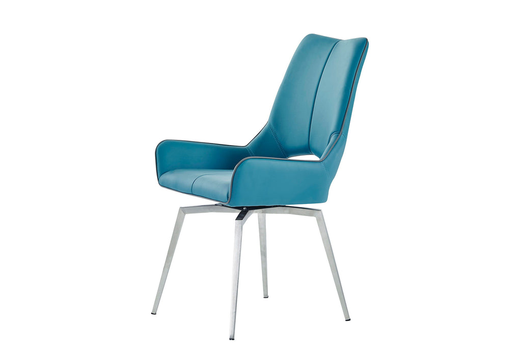 D4878 - Dining Chair Seat - Turquiose