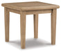 Gerianne - Square End Table - Brown - Albert's Furniture (Wayne, MI)