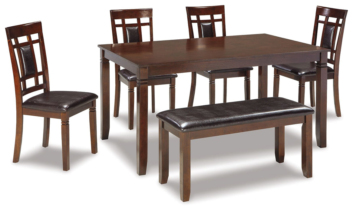 Bennox - Dining Room Table Set (Set of 6) - Brown - Albert's Furniture (Wayne, MI)