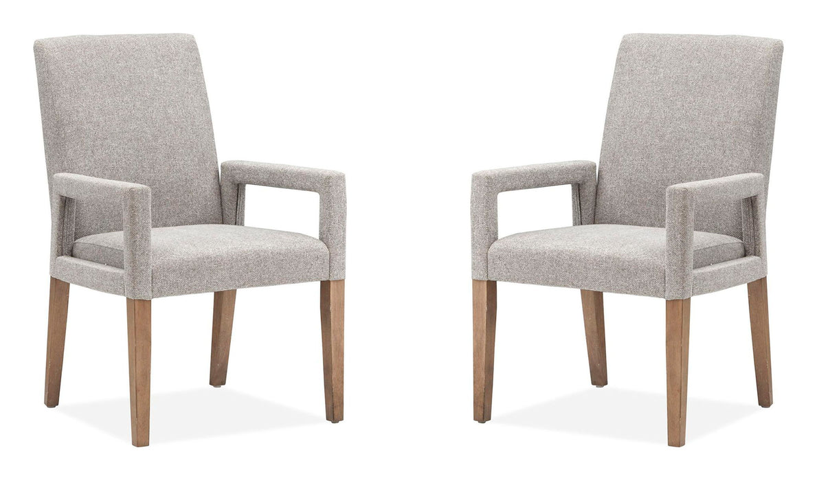 Lindon - Dining Arm Chair With Upholstered Seat & Back (Set of 2) - Albert's Furniture (Wayne, MI)