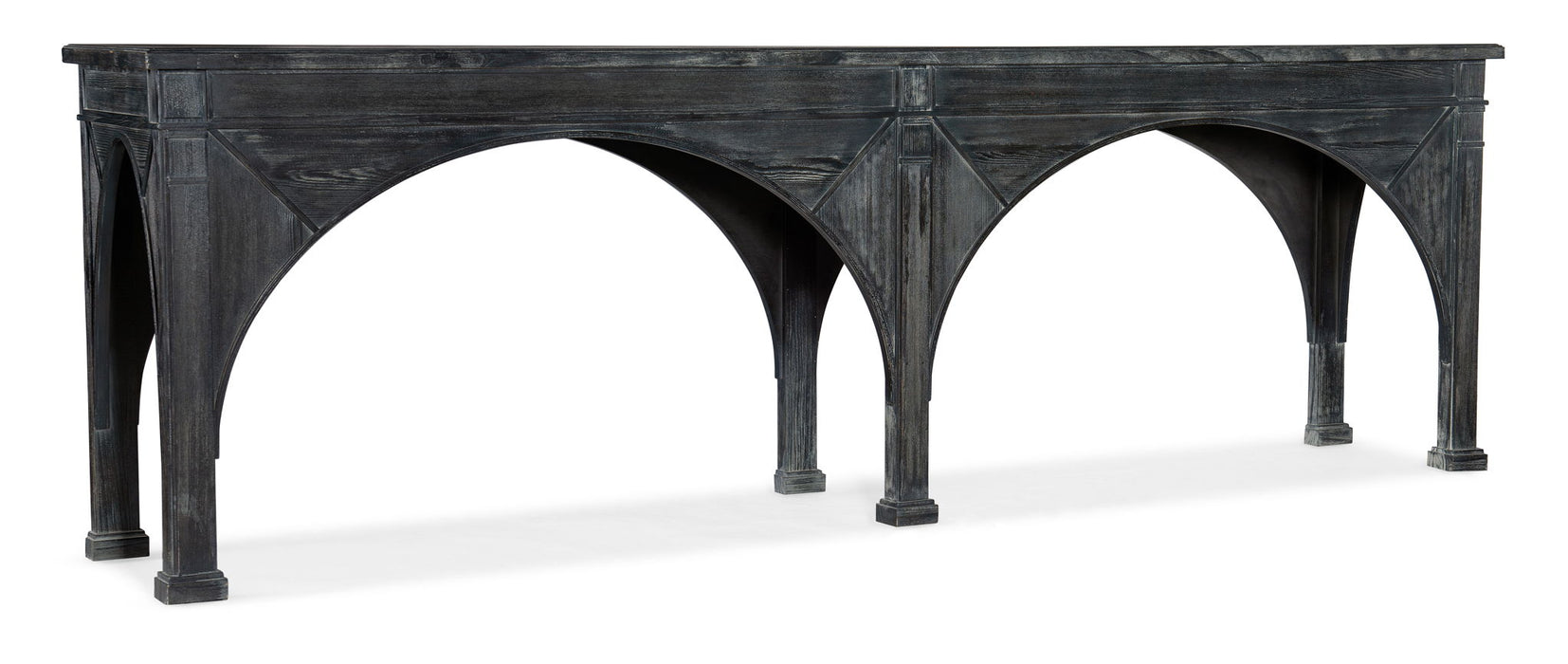 Melange - Thunber Sofa Console - Black
