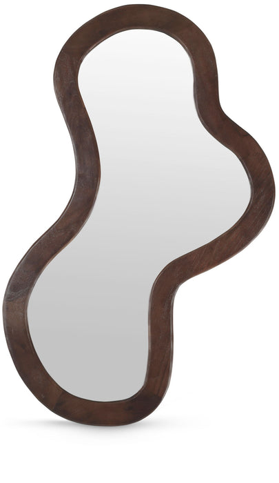 Oblique - Mirror - Wood
