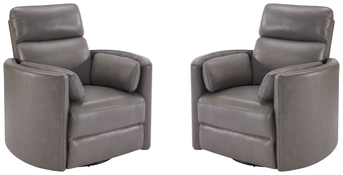 Radius - Cordless Power Swivel Glider Recliner (Set of 2)