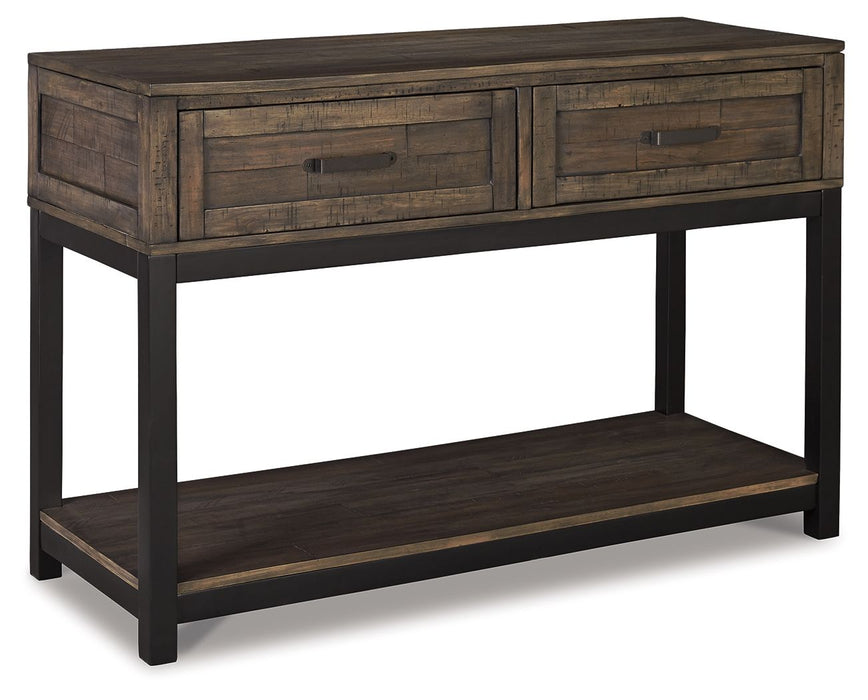 Johurst - Sofa Table - Grayish Brown - Albert's Furniture (Wayne, MI)