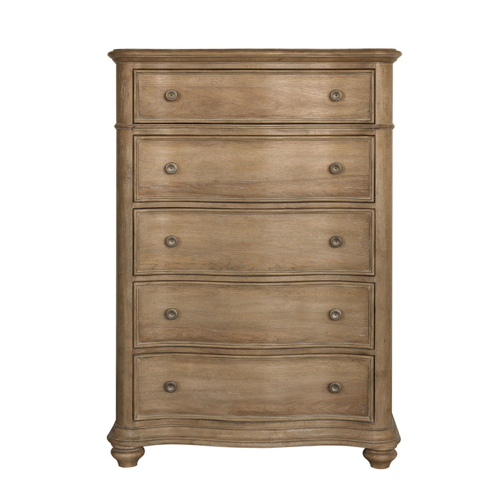 Weston Hills - 5 Drawer Chest - Flax Seed