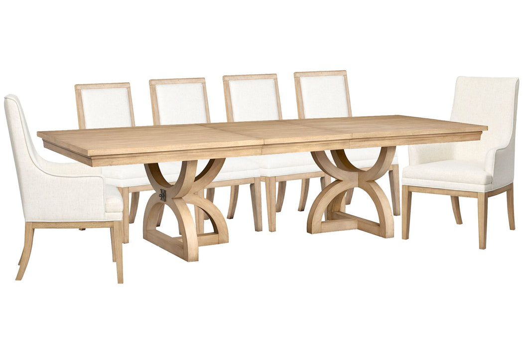Coventry - Extendable Trestle Dining Table Set