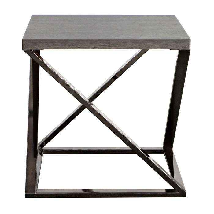 Aegean - End Table - Gray