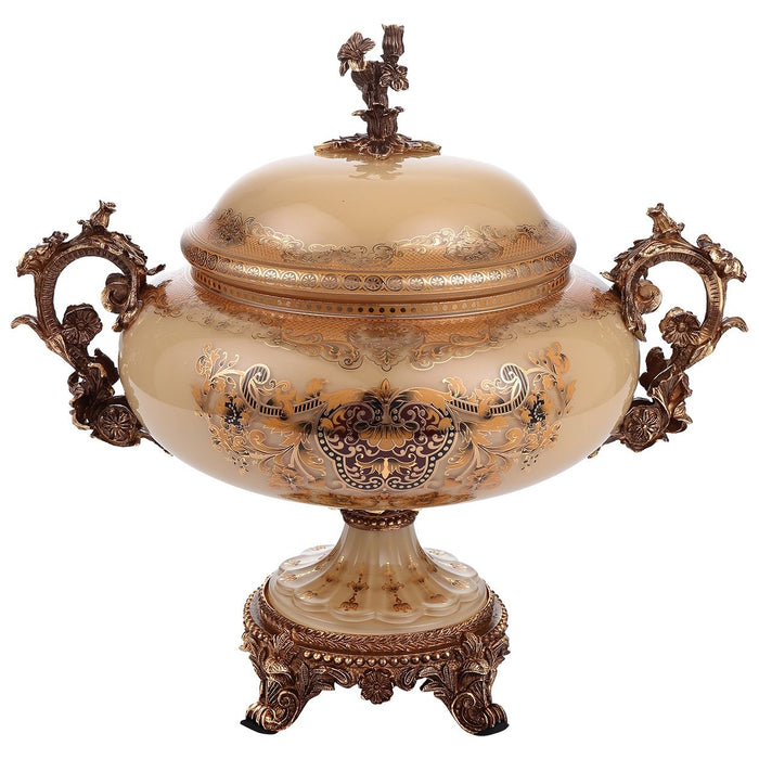 HD-6011H - Urn - Beige / Bronze