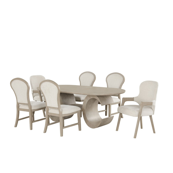 Gwendolyn - Oval Dining Table Set - Albert's Furniture (Wayne, MI)