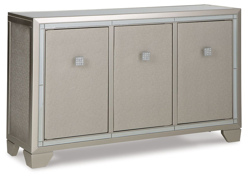 Chaseton - Accent Cabinet - Champagne - Albert's Furniture (Wayne, MI)