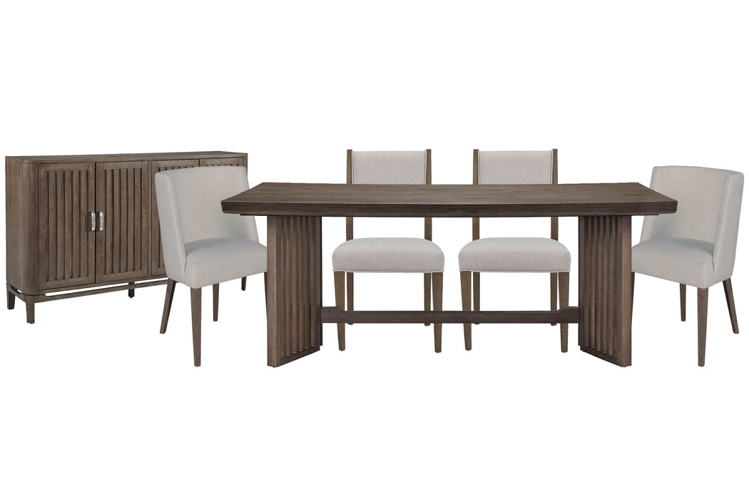Kavanaugh - Trestle Dining Table Set