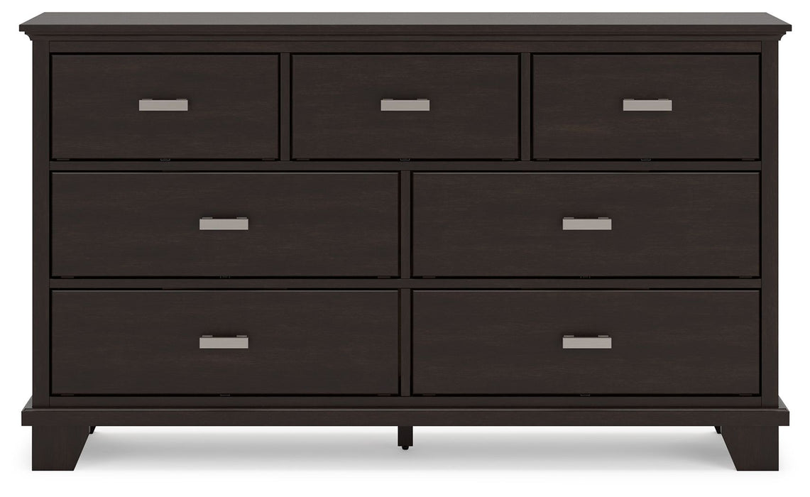 Covetown - Dresser - Dark Brown - Albert's Furniture (Wayne, MI)