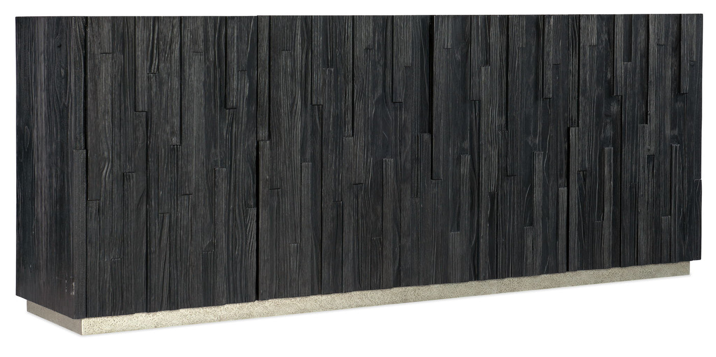 Chapman - Shou Sugi Ban Entertainment Console - Black