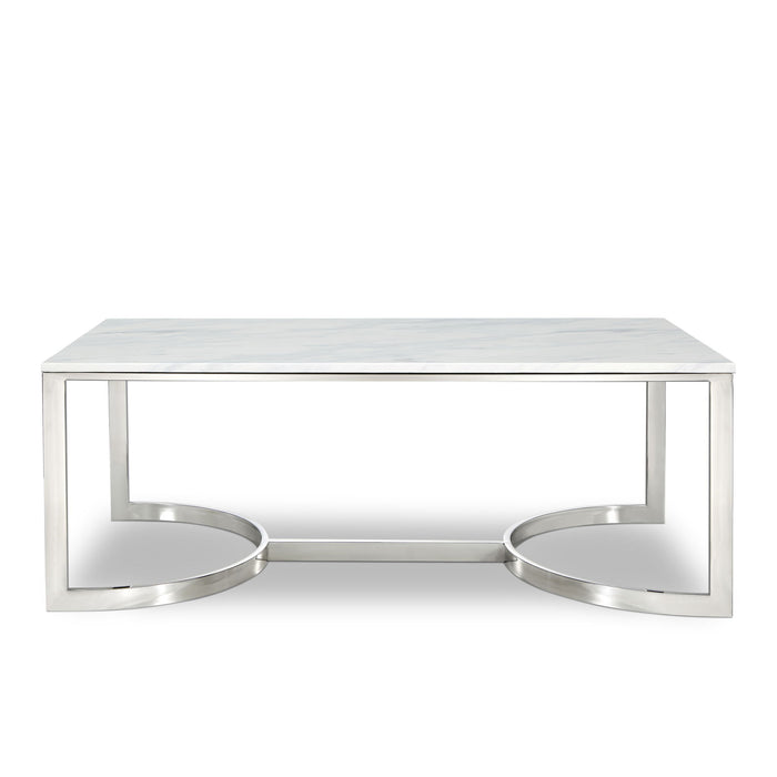Copley - Coffee Table - Silver