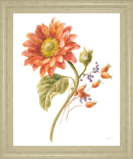 Sunlit Marigold - 28" x 34" Framed Wall Art - Orange - Albert's Furniture (Wayne, MI)