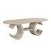 Gwendolyn - Oval Table Top And Base - Beige - Albert's Furniture (Wayne, MI)