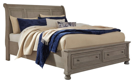 Lettner - Sleigh Bed - Albert's Furniture (Wayne, MI)