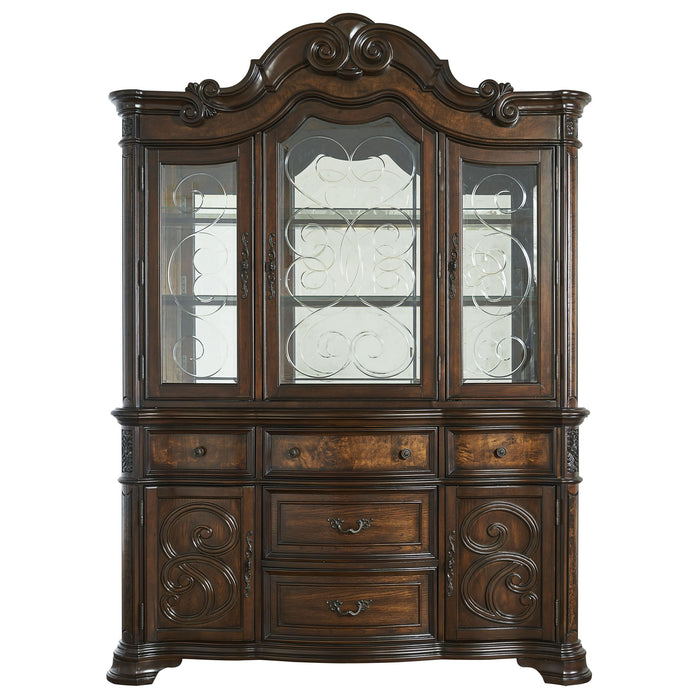 Royale - Buffet And Hutch - Dark Brown