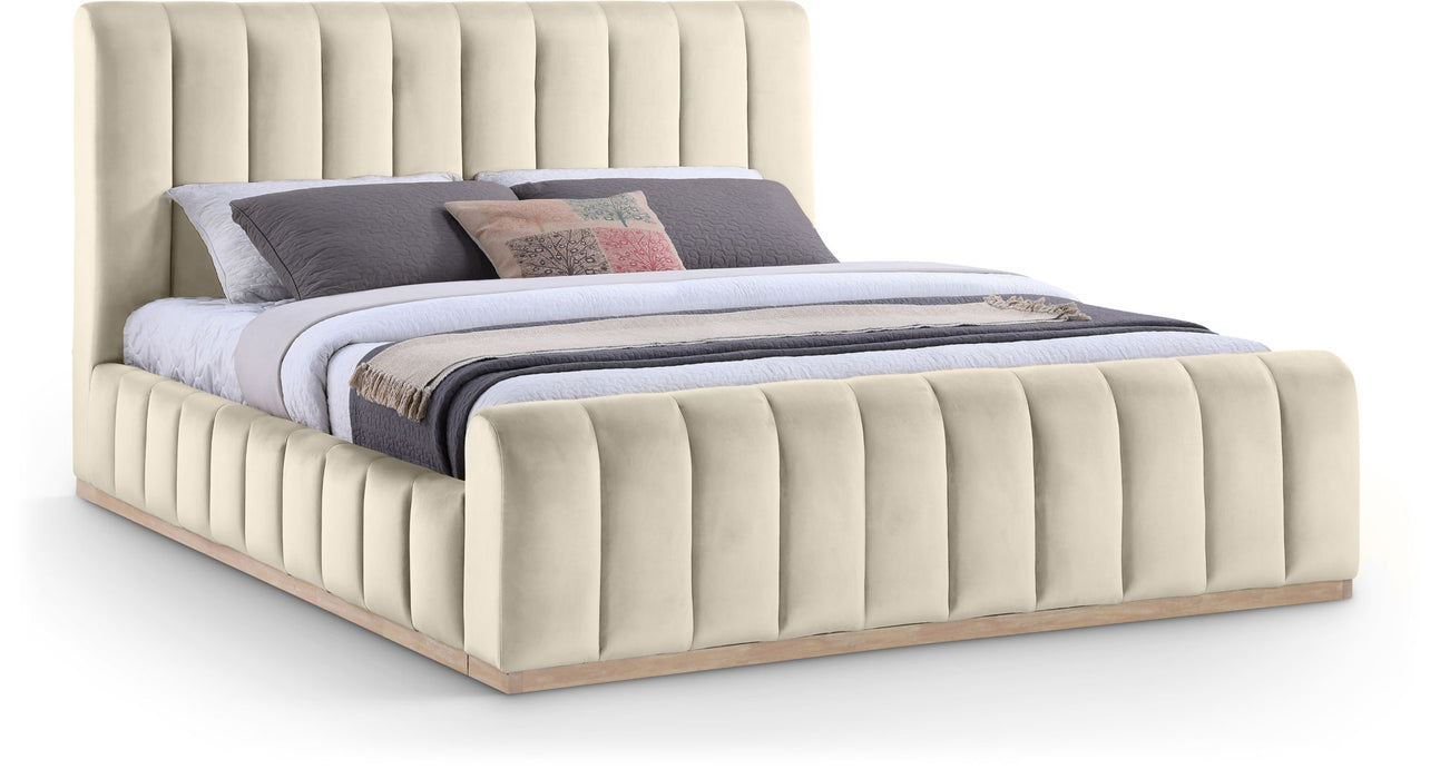 Amara - Velvet Bed