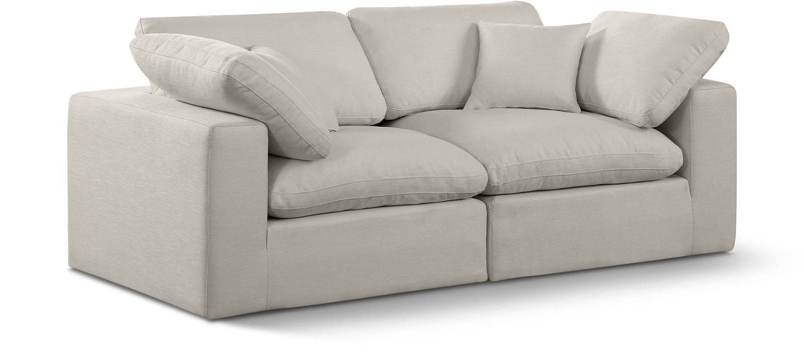 Comfy - Linen Modular Sofa 2 Seats
