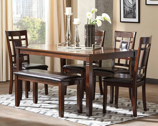 Bennox - Dining Room Table Set (Set of 6) - Brown - Albert's Furniture (Wayne, MI)