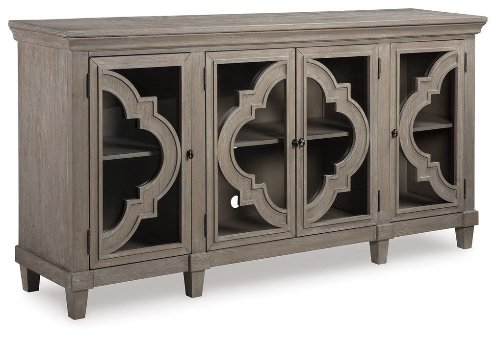 Fossil Ridge - Accent Cabinet - Gray - Albert's Furniture (Wayne, MI)
