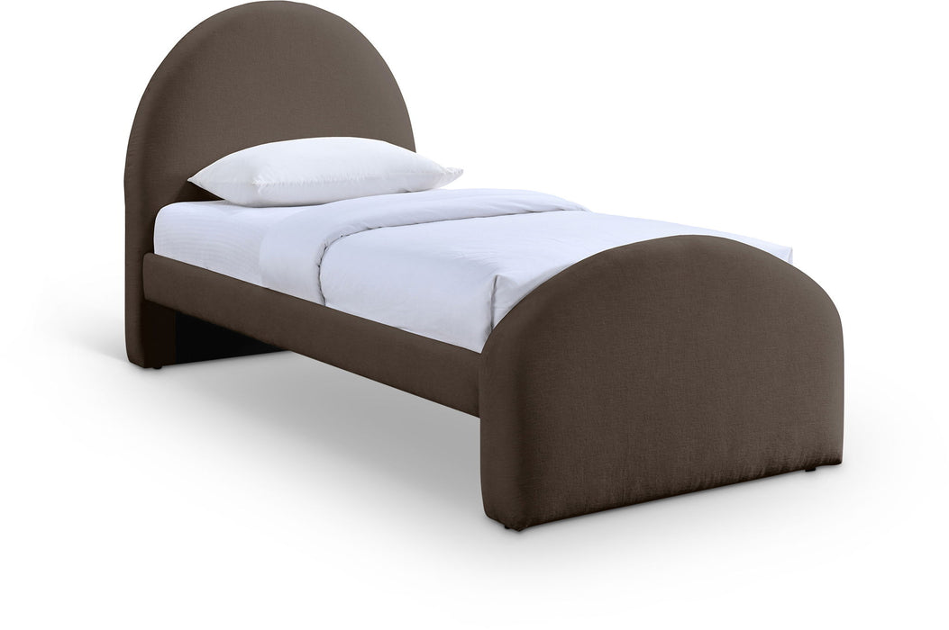 Andaz - Chenille Fabric Upholstered Bed