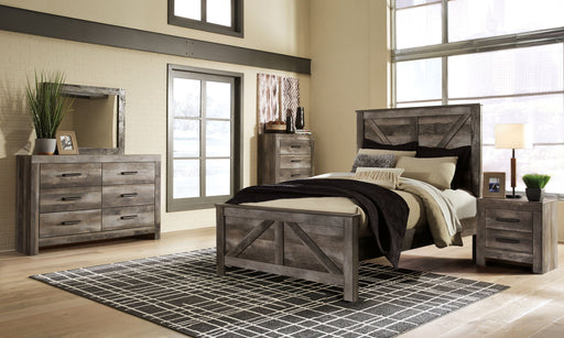 Wynnlow - Crossbuck Panel Bedroom Set - Albert's Furniture (Wayne, MI)