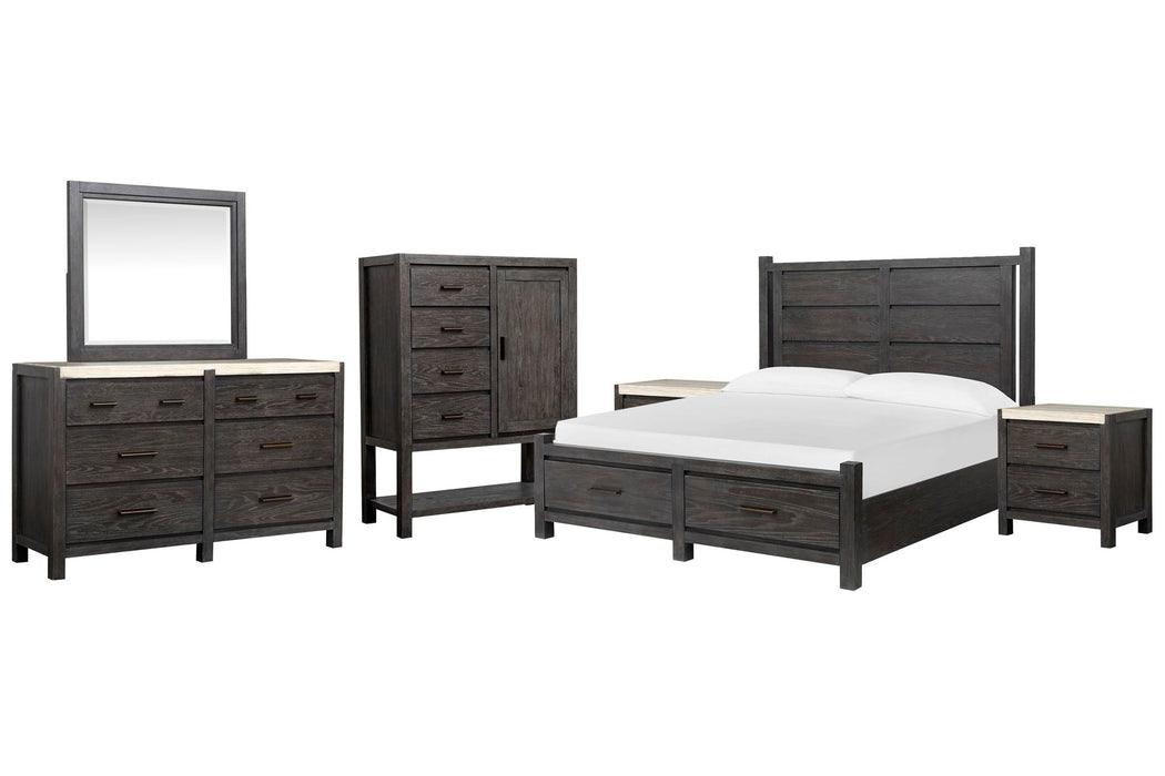 Plum Creek - Panel Storage Bedroom Set