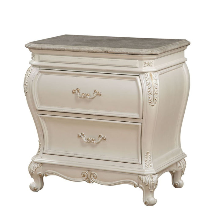 Chantelle - Nightstand - Pearl White